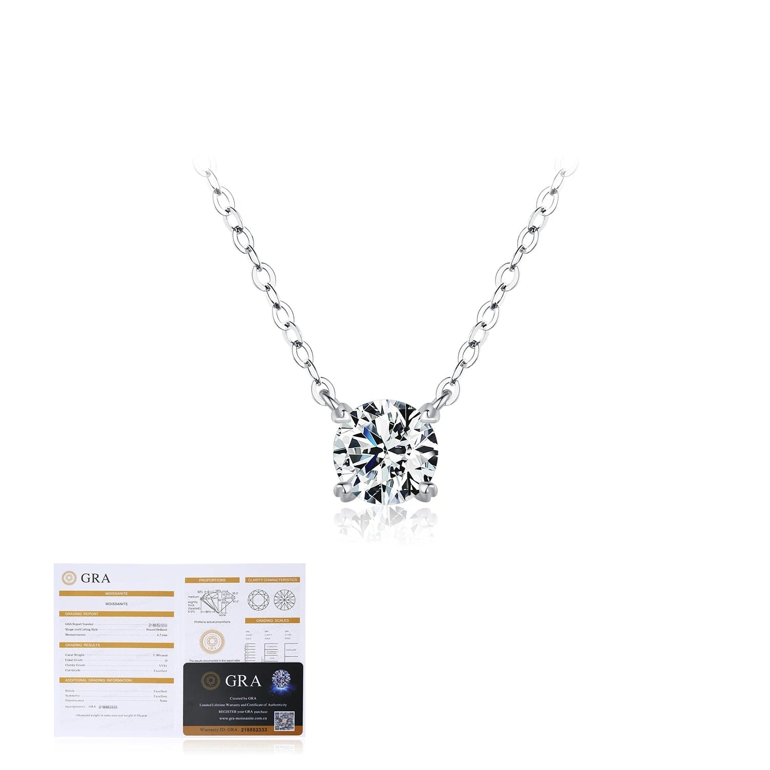 Elegant halo pendant jewelry moissanite sparkle 925 silver