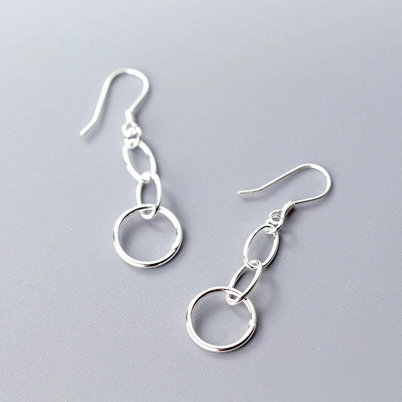 Elegant earring earrings pair with subtle ear rings accent