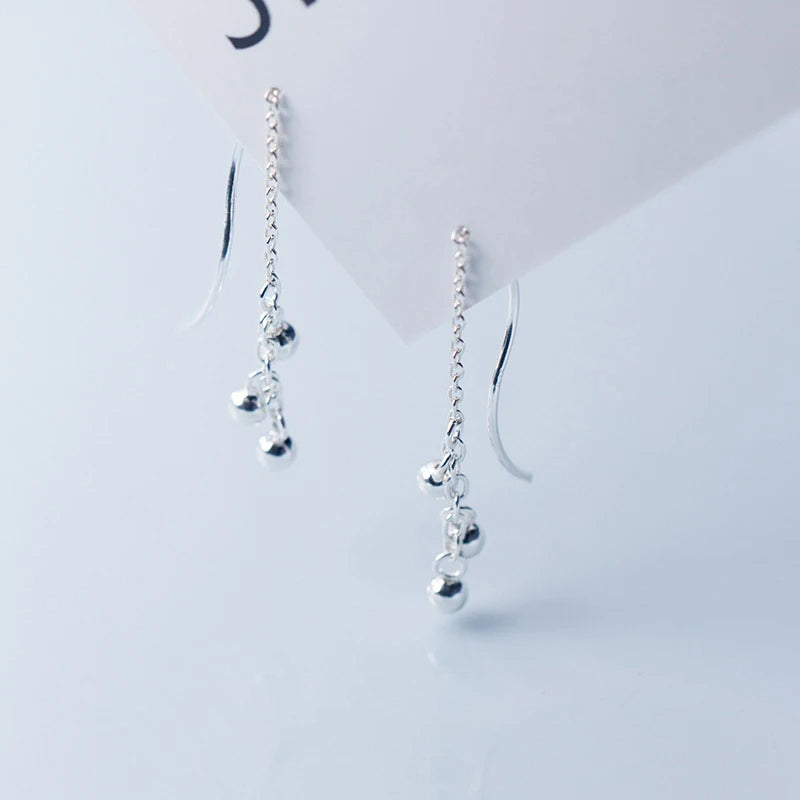 Sterling silver and 925 silver earrings with subtle shine
