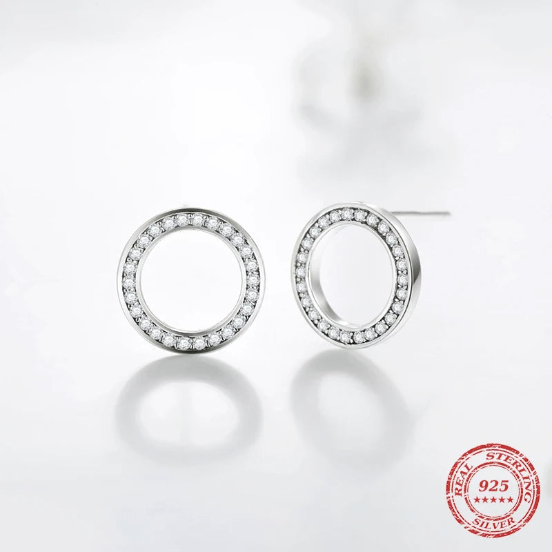 Silver color sterling silver earrings styled for a classic earrings necklace set look
