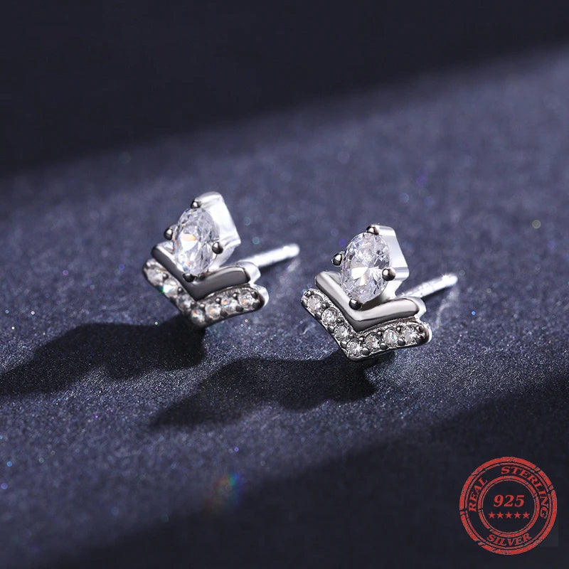 Sterling silver earrings styled for jewelry sets