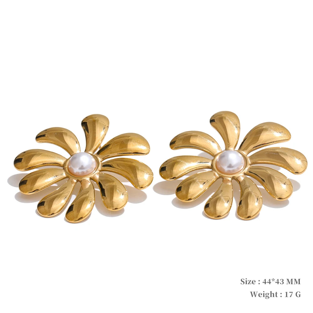 Earrings earrings gold design paired with necklace necklace gold for a complete set