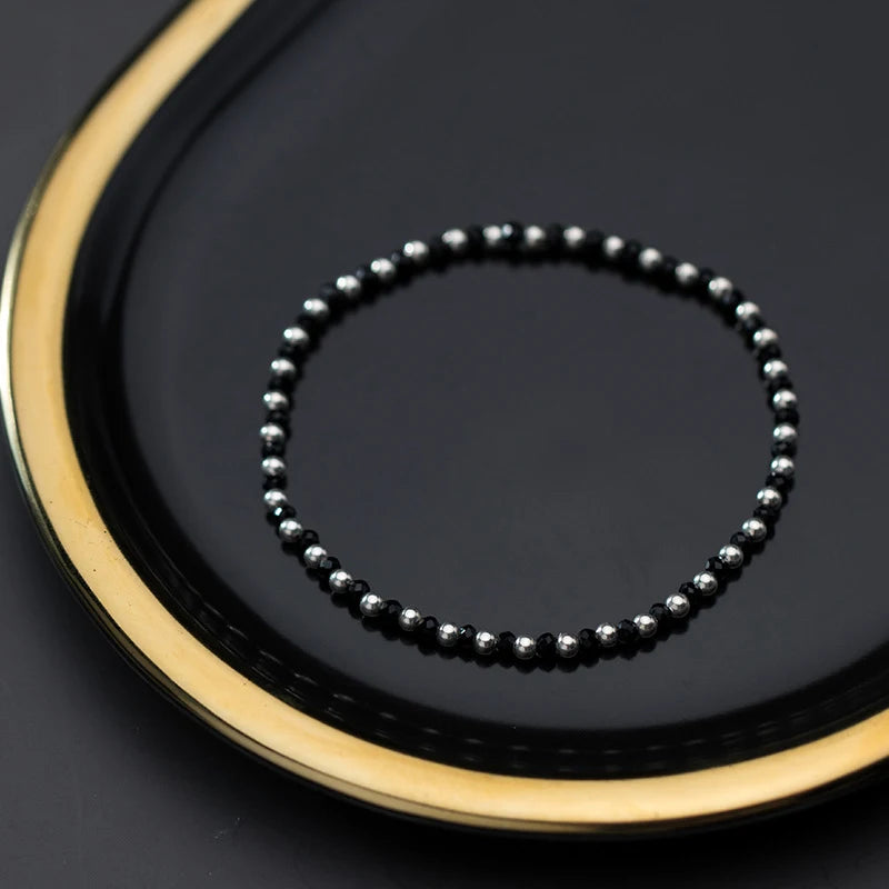 925 silver bracelet with crystal jewelry sparkle