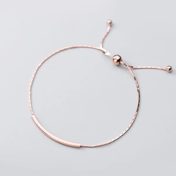 925 sterling silver tennis bracelet paired with silver bangle look