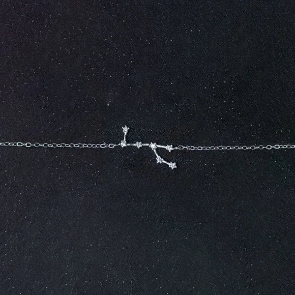 Sterling and silver finish on a graceful sterling silver bracelet