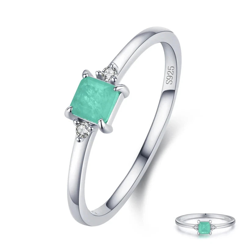 Silver jewelry close up highlighting sterling silver chain and ring size