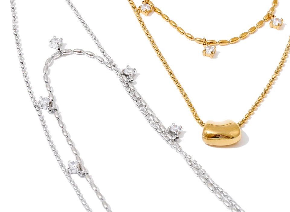 Pendant with necklace showcasing sparkling zirconia center