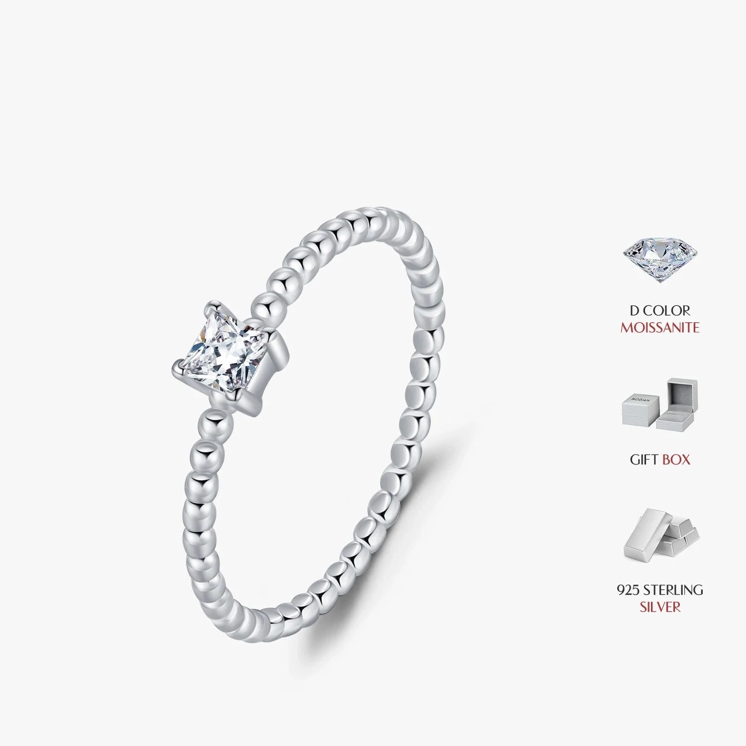 Engagement ring with ring size comfort for ceremony and beyond