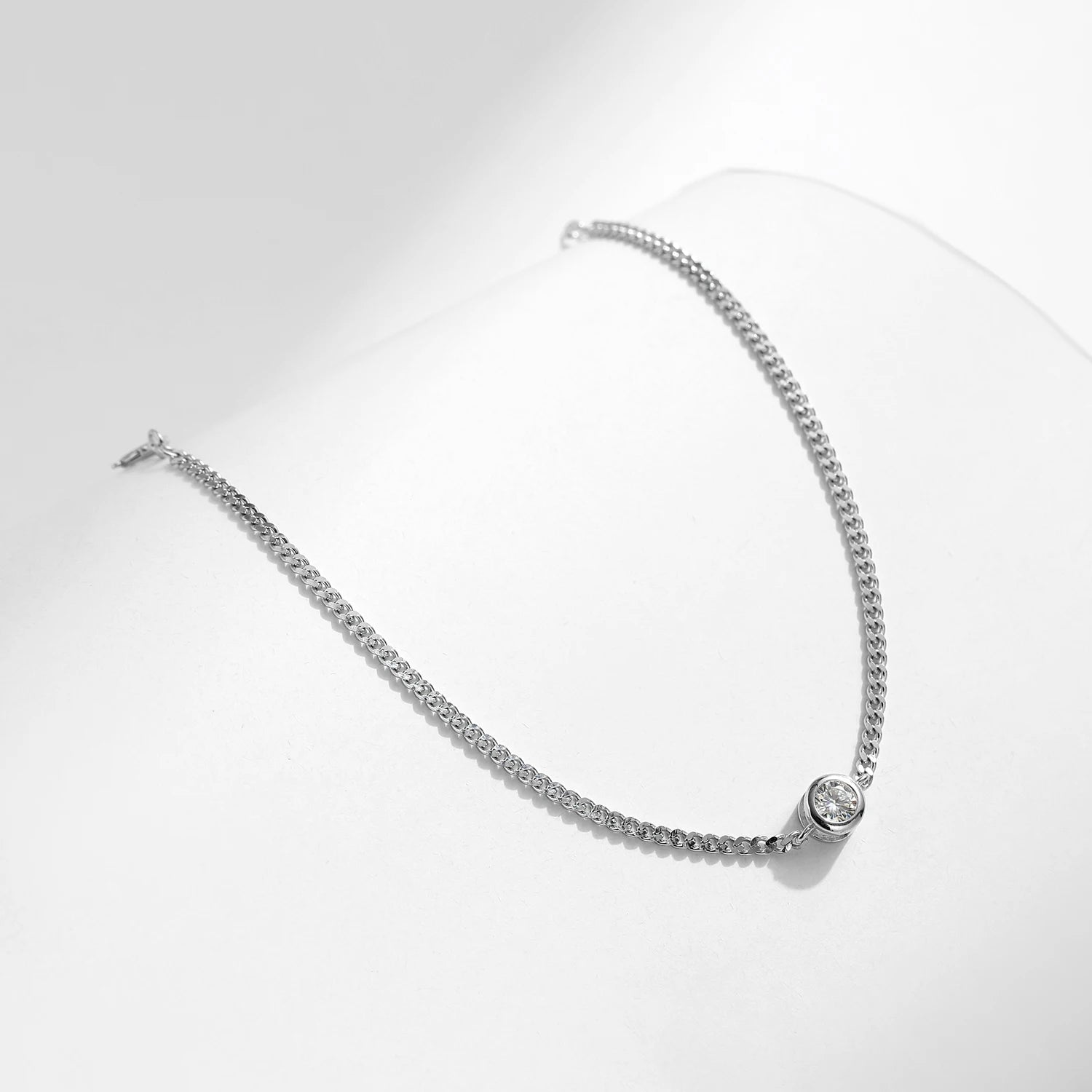 Minimal moissanite jewelry bracelet paired with jewelry sets looks