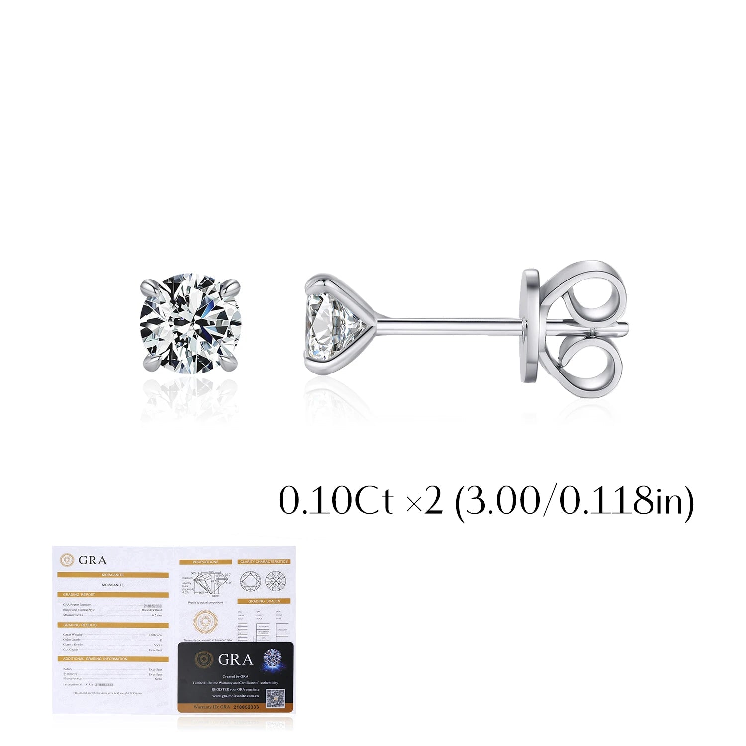 925 silver surface showcasing stud earrings brilliance