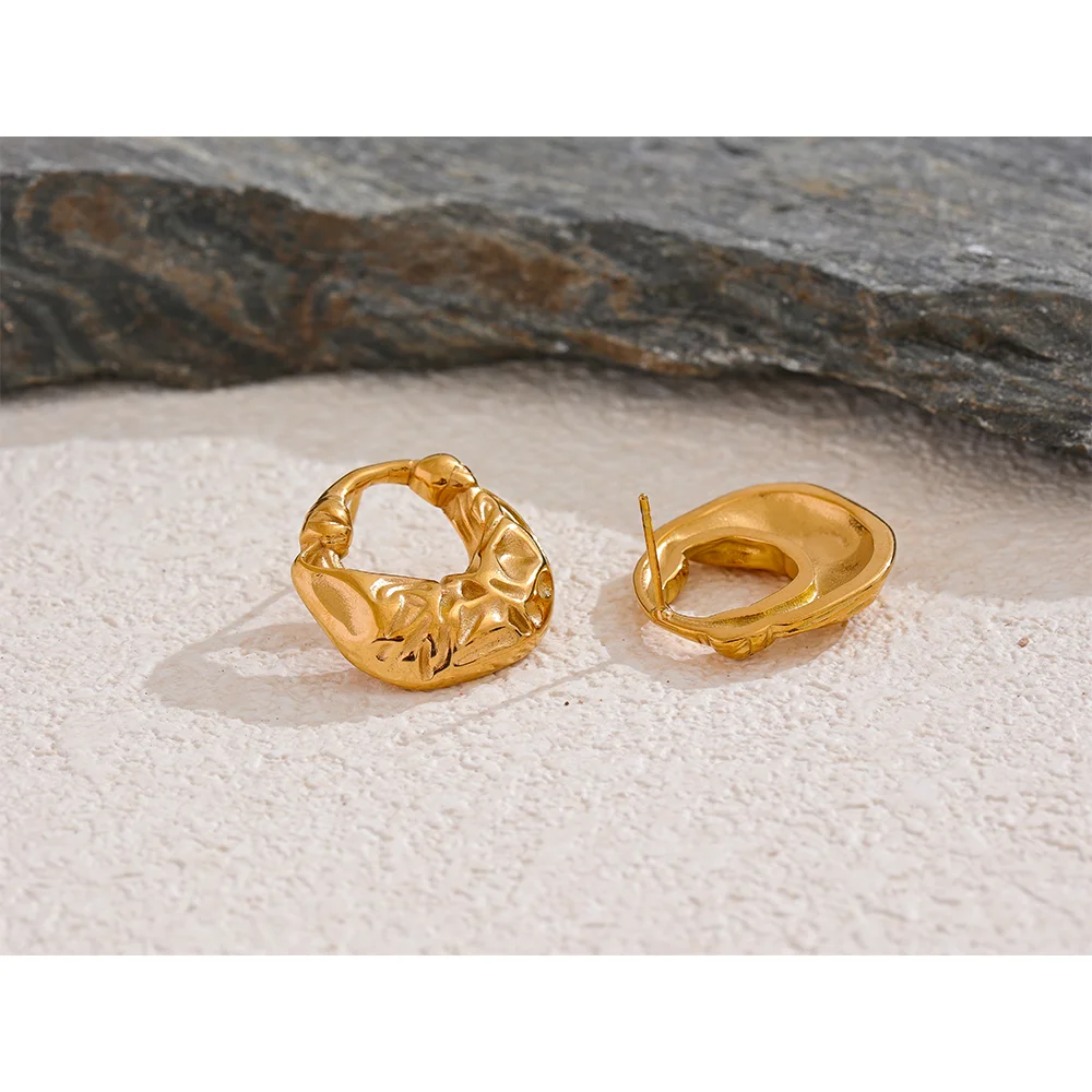 Everyday stud earrings that pair with gold earrings