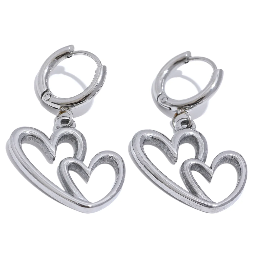 Earrings gold earrings paired with a necklace gold necklace aesthetic