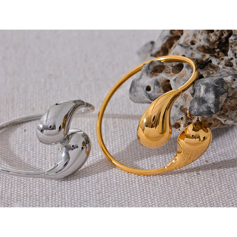 Minimal gold jewelry piece styled as gold bracelet for women gold