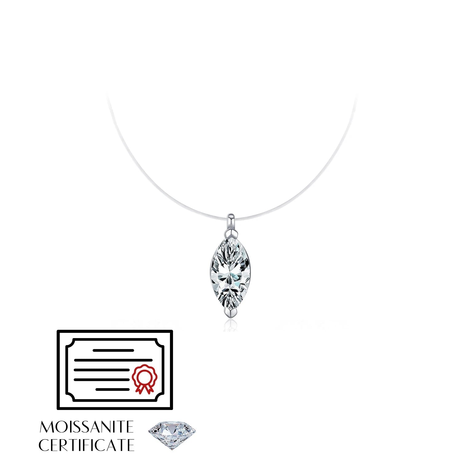 Stylish sterling silver necklace perfect for fine jewelry gifting