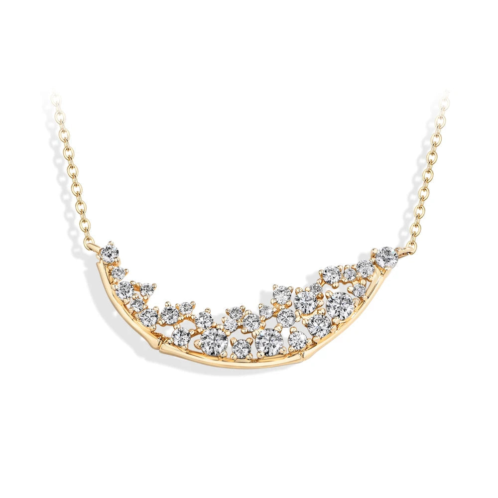 Necklace gold necklace layered with a silver necklace for contrast