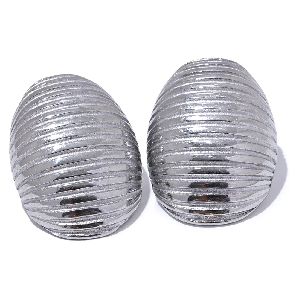 Compact gold plated studs pairing with gold earrings