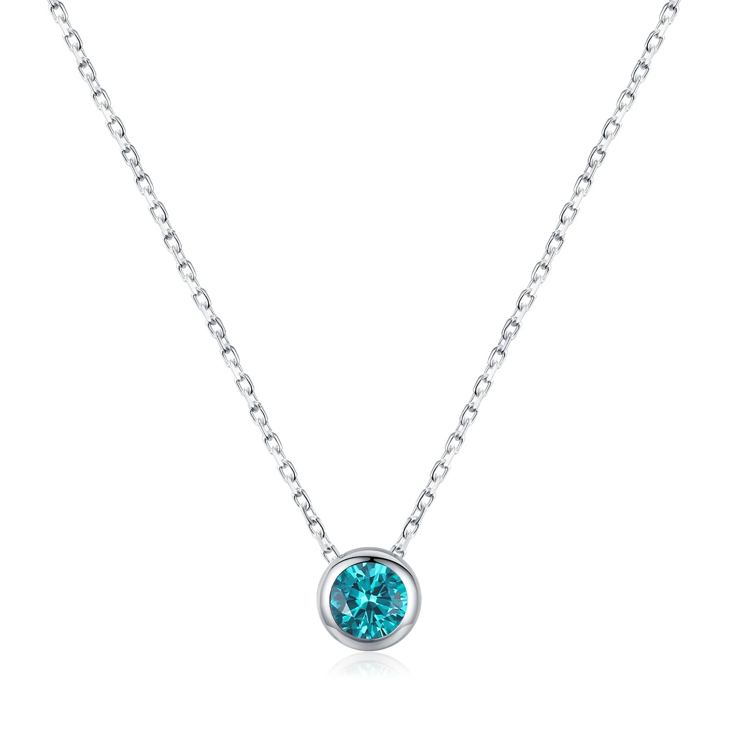 Sterling silver necklace with pendant necklace on a refined sterling silver chain