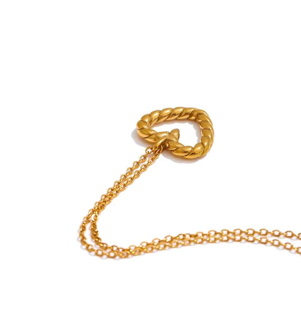 Minimal waterproof jewelry pendant for relaxed outfits