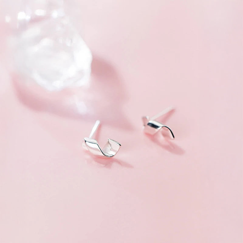 Minimalist Geometric Stud Earrings