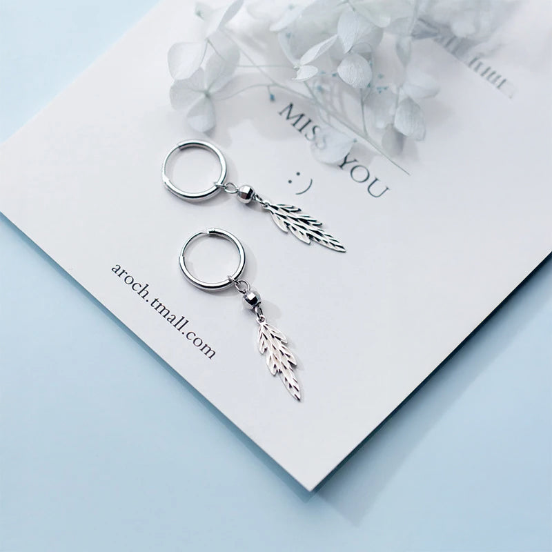 Earring earrings design polished in bright 925 silver