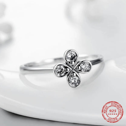 Lucky Clover Stackable Ring