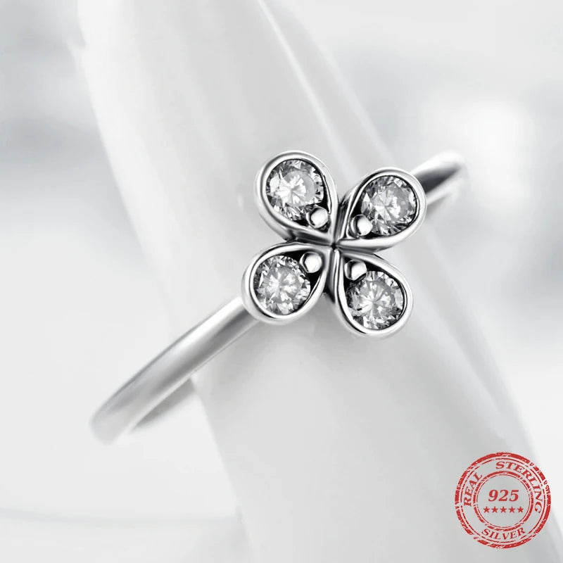 Lucky Clover Stackable Ring