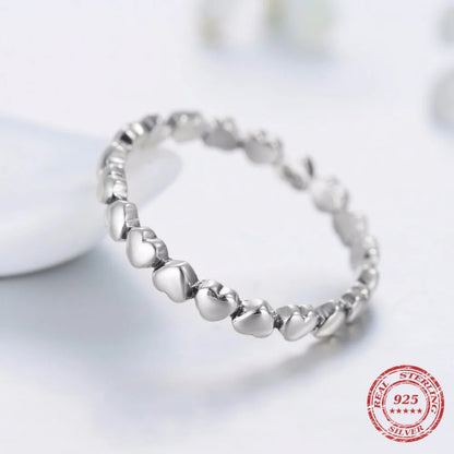 925 Sterling Silver Heart Ring