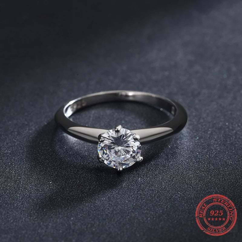 Classic sterling silver ring crafted in 925 sterling silver for daily wear