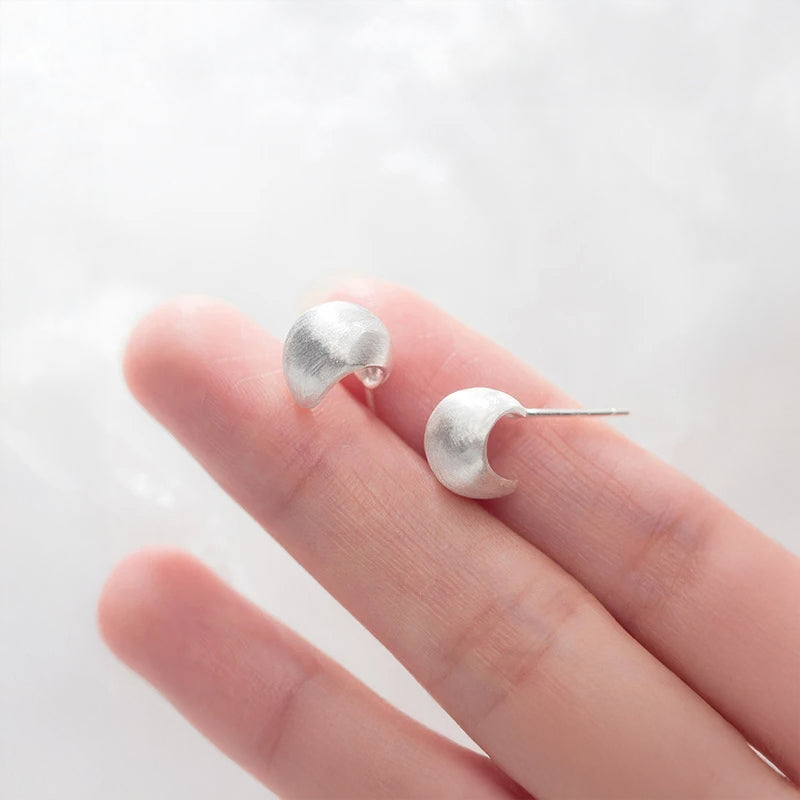 925 silver stud earrings offering polished sparkle in sterling silver