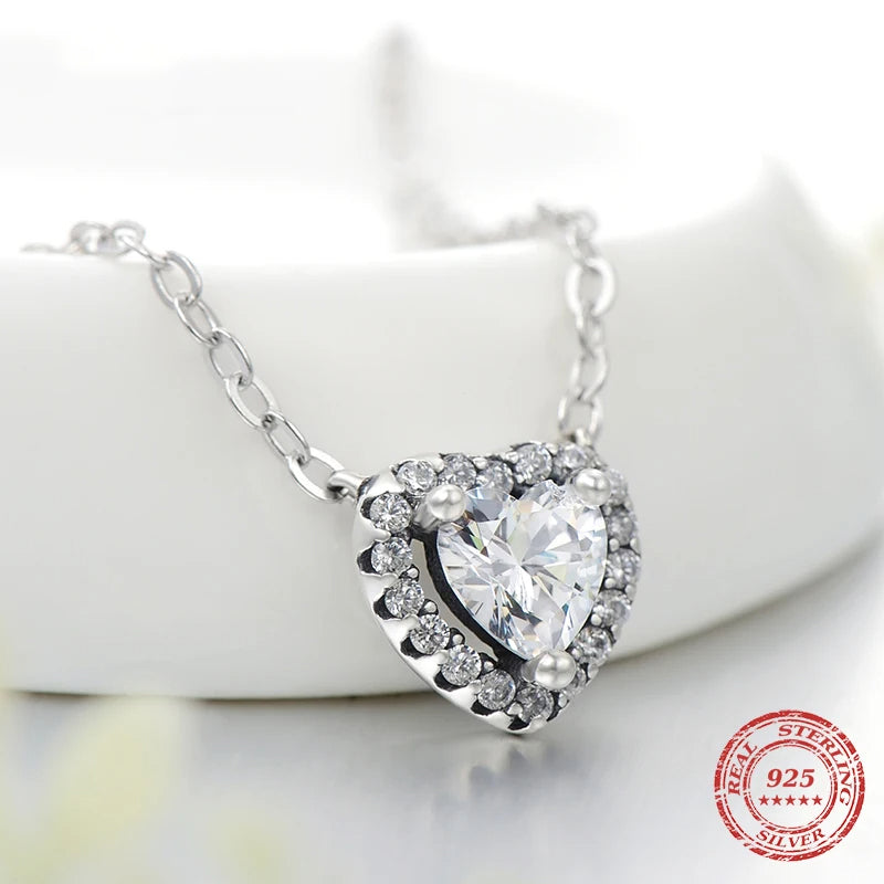 Sterling Silver Heart Jewelry Set