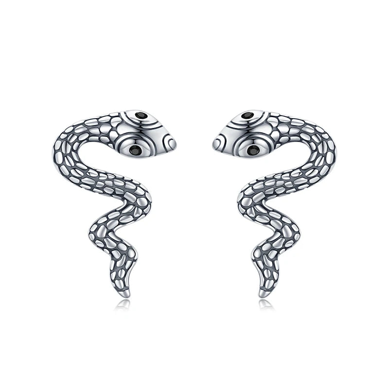 Silver color stud earrings in sterling silver for everyday wear