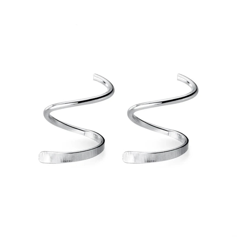 Hoop earrings for women in 925 sterling silver with gold and earrings style
