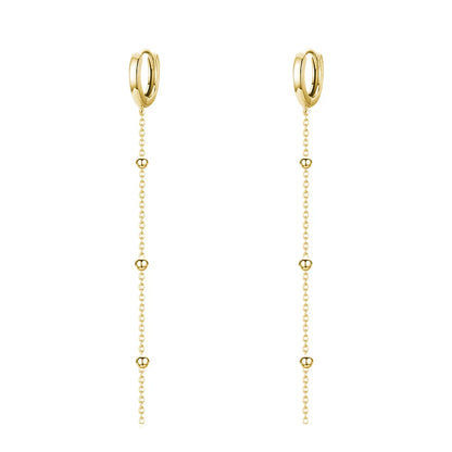 Elegant Swing Tassel Chain Earrings