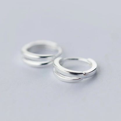 Stylish Tiny Minimalist Hoop Earrings