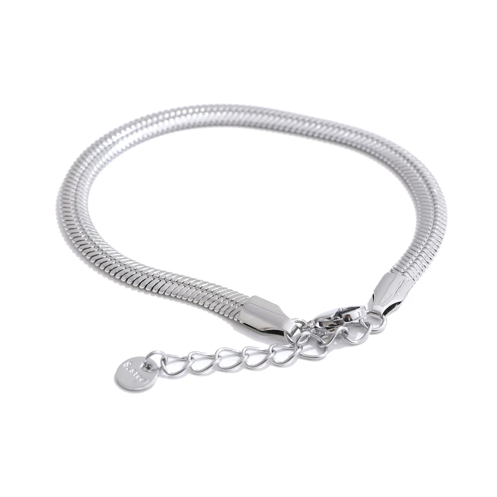 Jewelry set showing gold in necklace and bracelet combination