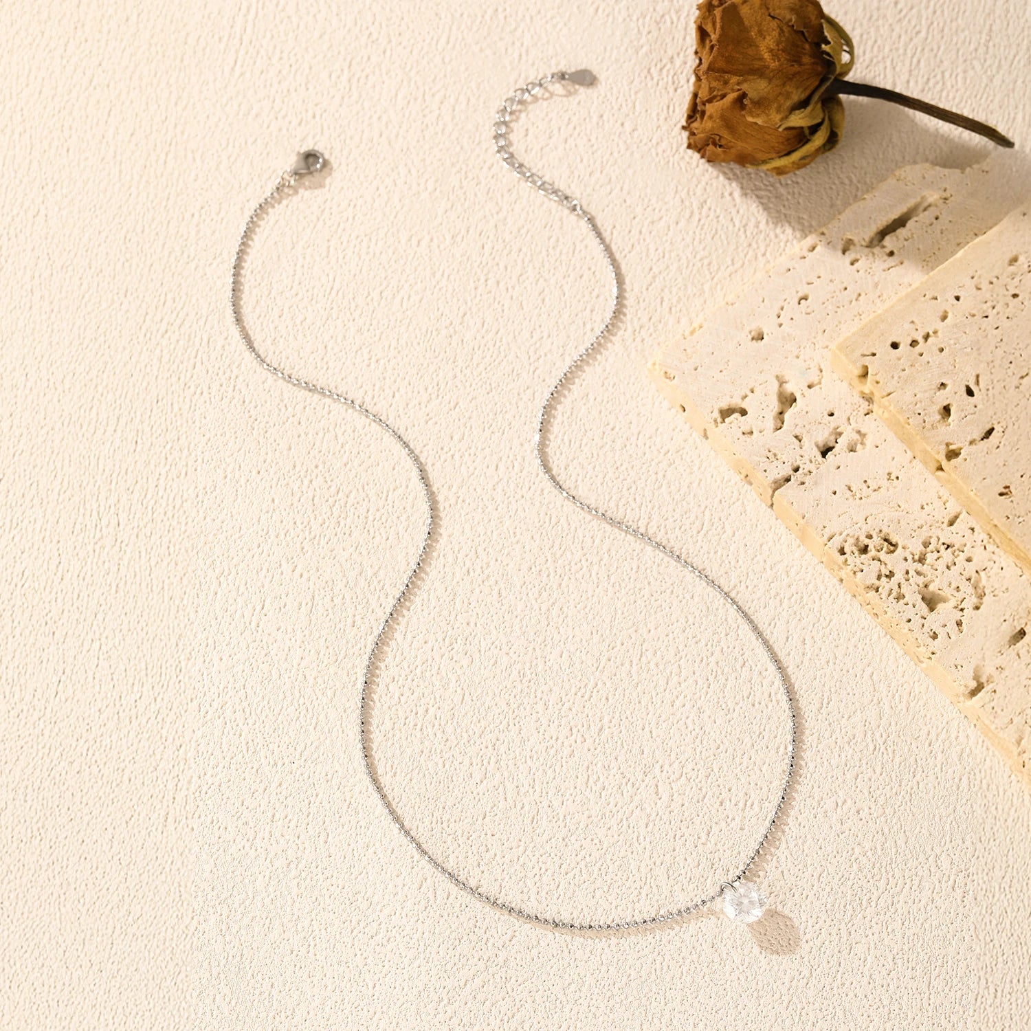 Trendy moissanite jewelry necklace ideal for daily wear