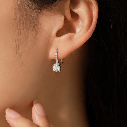 Luxury Moissanite Drop Earrings