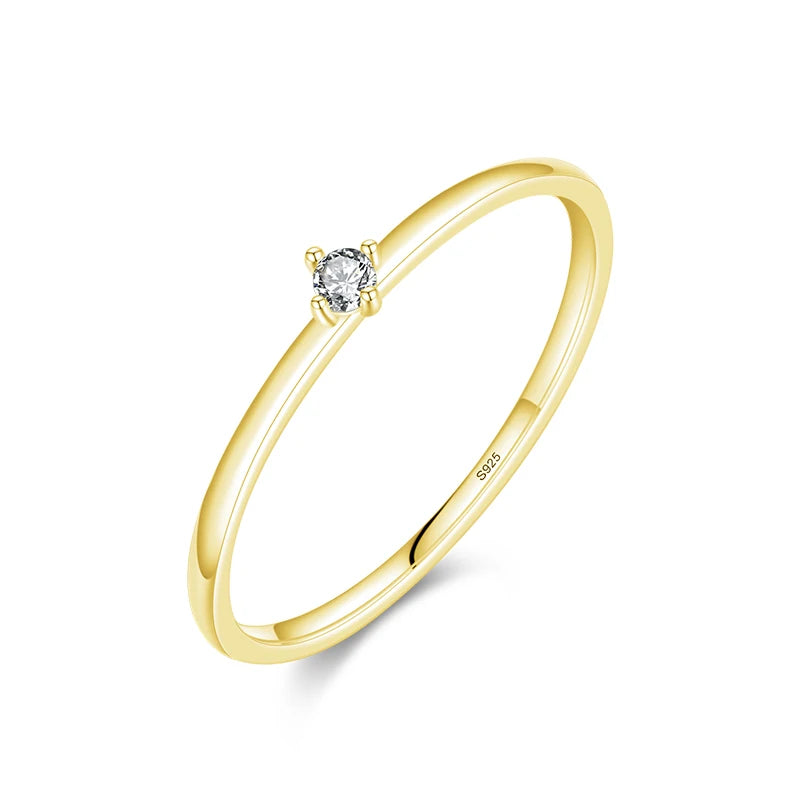 Twinkling Moissanite Wedding Ring