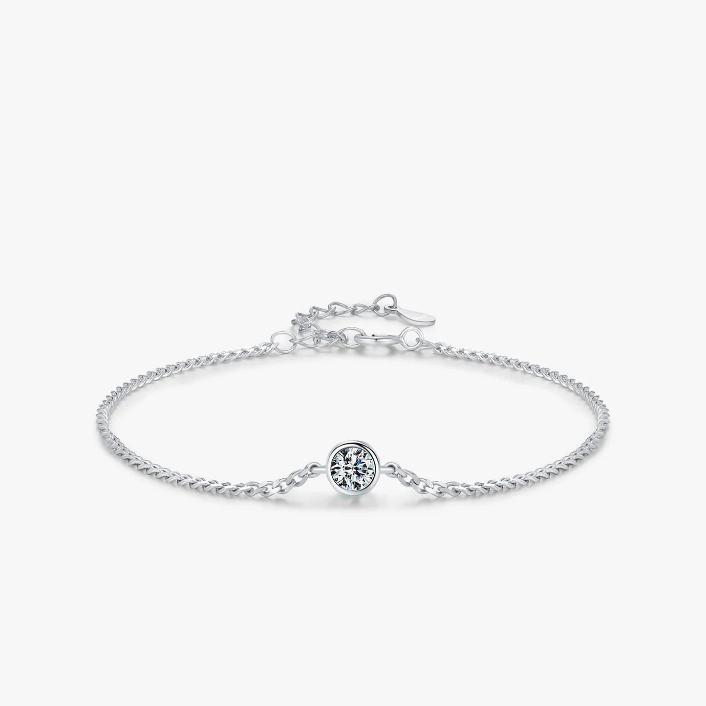 0.25CT Moissanite Diamond Bracelet