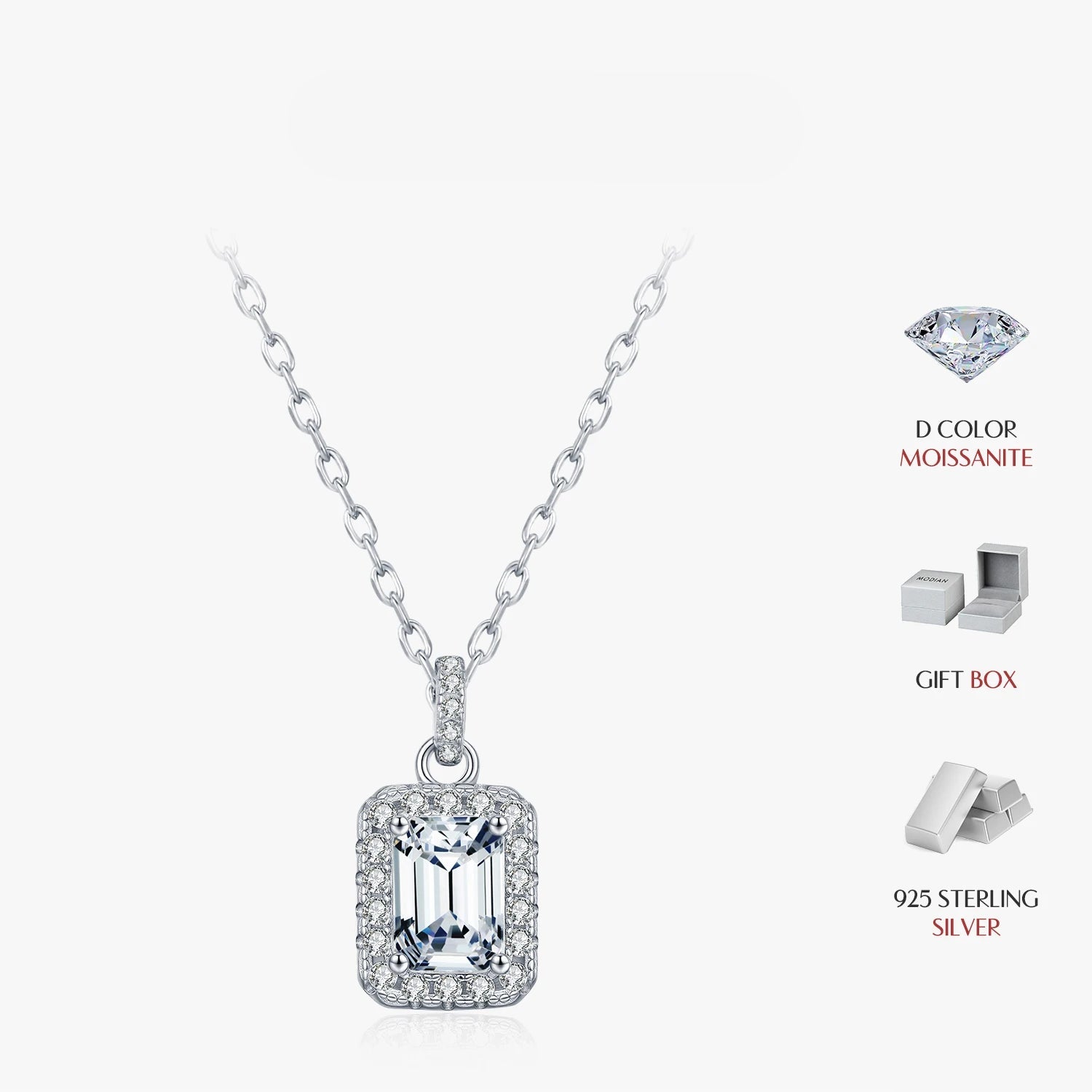 Fine jewelry pendant necklace ideal for wedding or daily wear