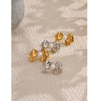 Exquisite Bow Knot Stud Earrings