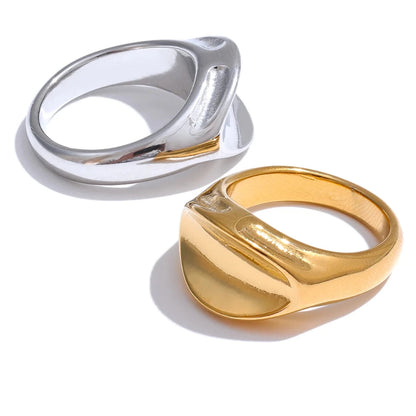 Thicker Minimalist Stainless Steel Ring