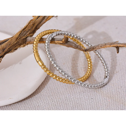 57mm Stainless Steel Statement Bangle Bracelet