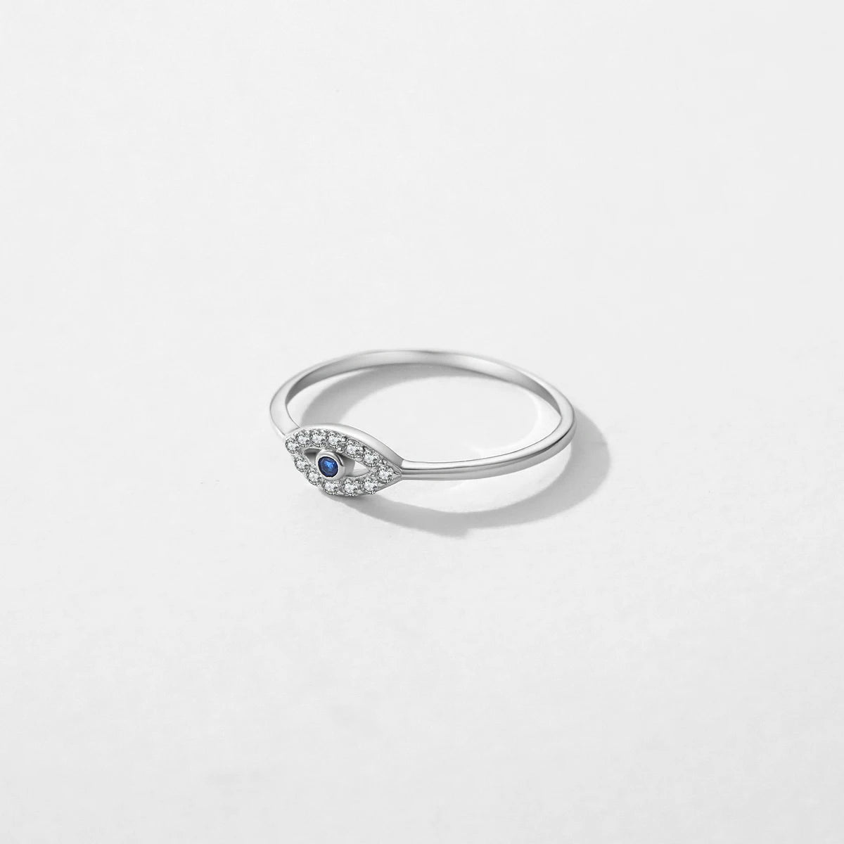 Sterling ring close up featuring refined silver plating shine