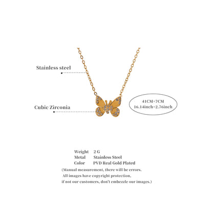 Butterfly Charm Necklace