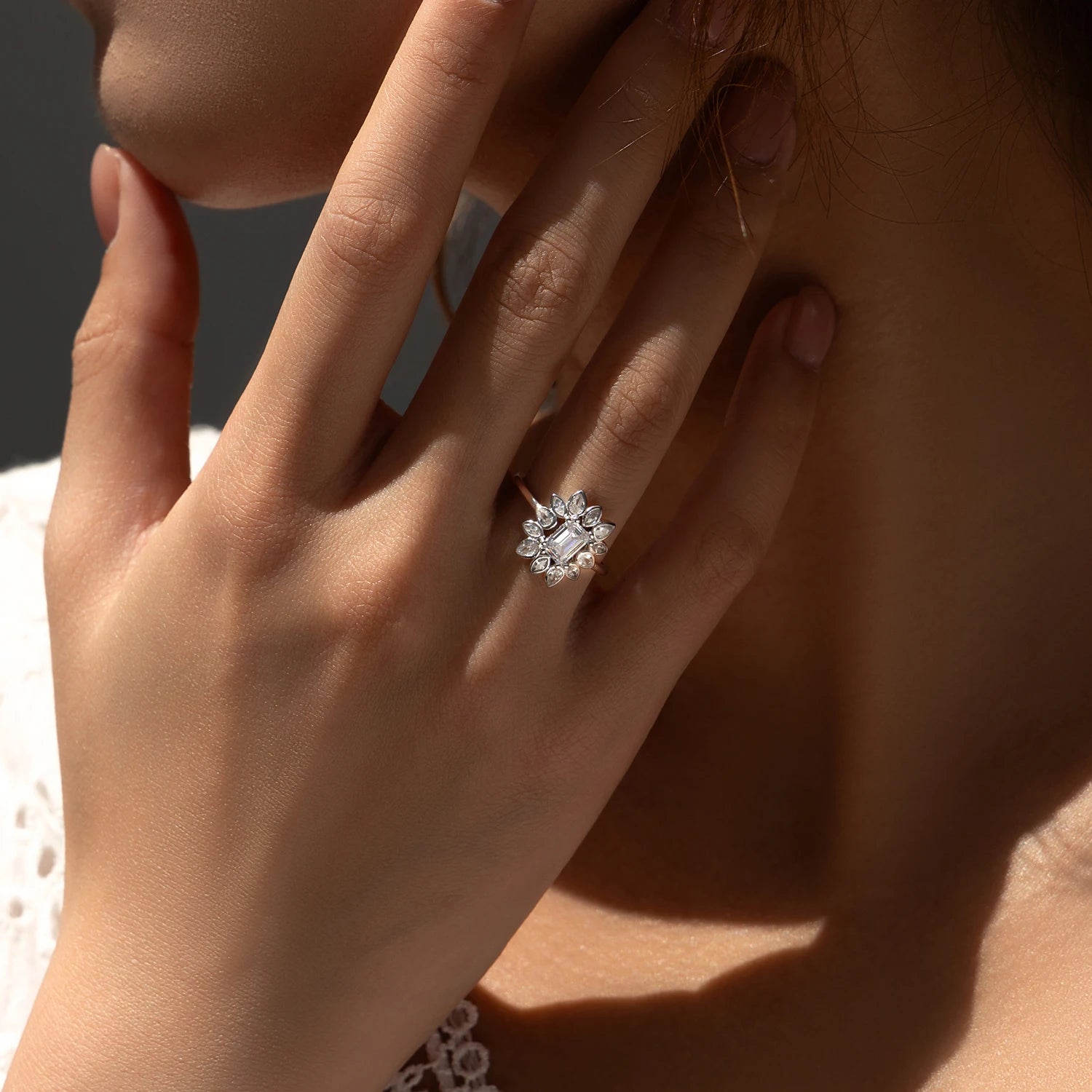 Sterling silver rings design highlighting ring size from ring comfort