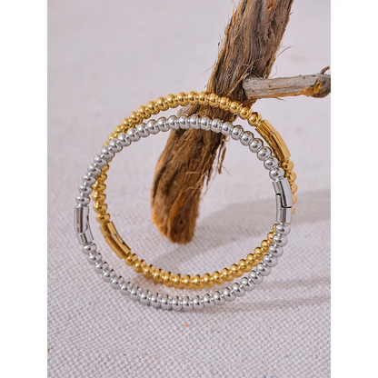 57mm Stainless Steel Statement Bangle Bracelet