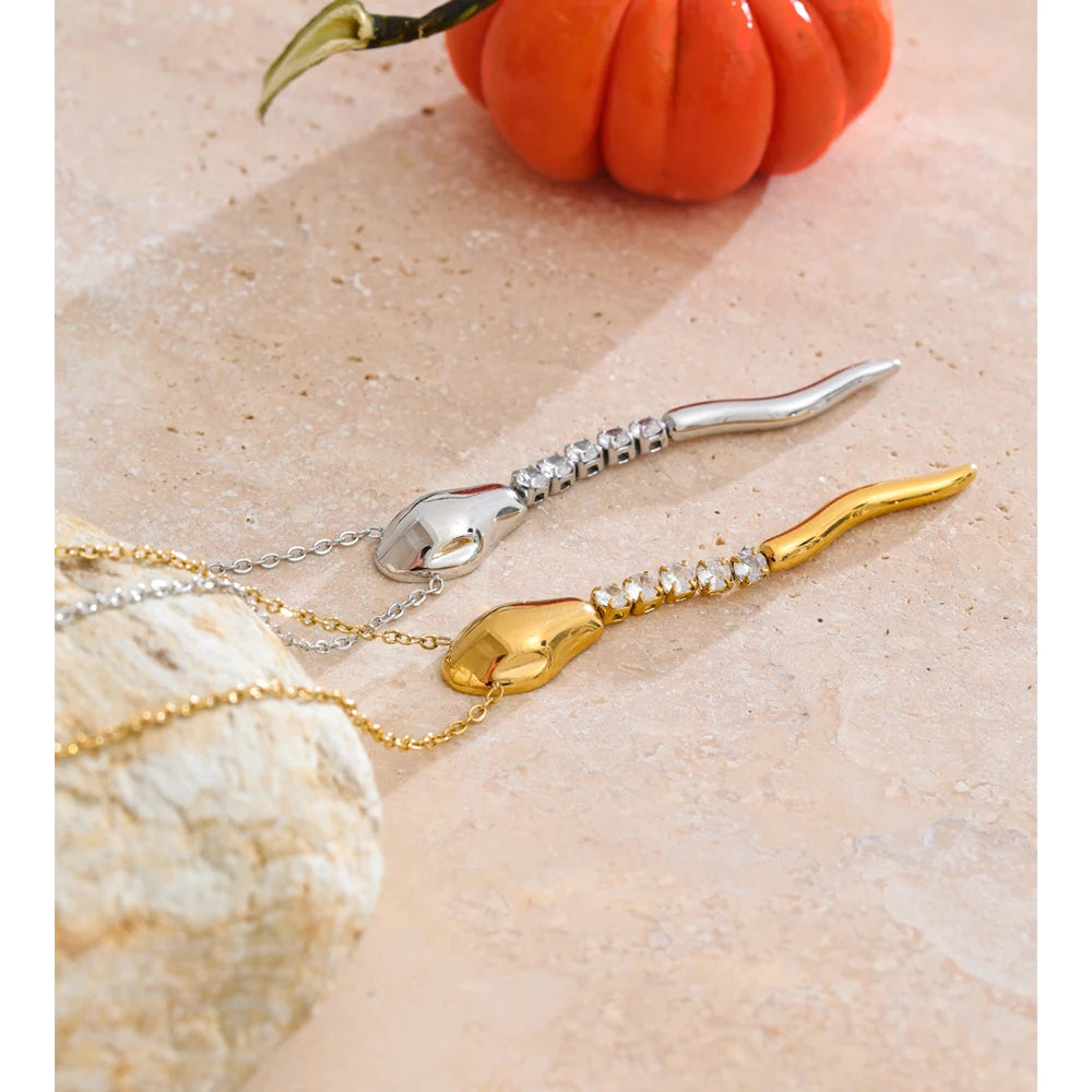 Stylish long necklace gold necklace for women jewelry styling