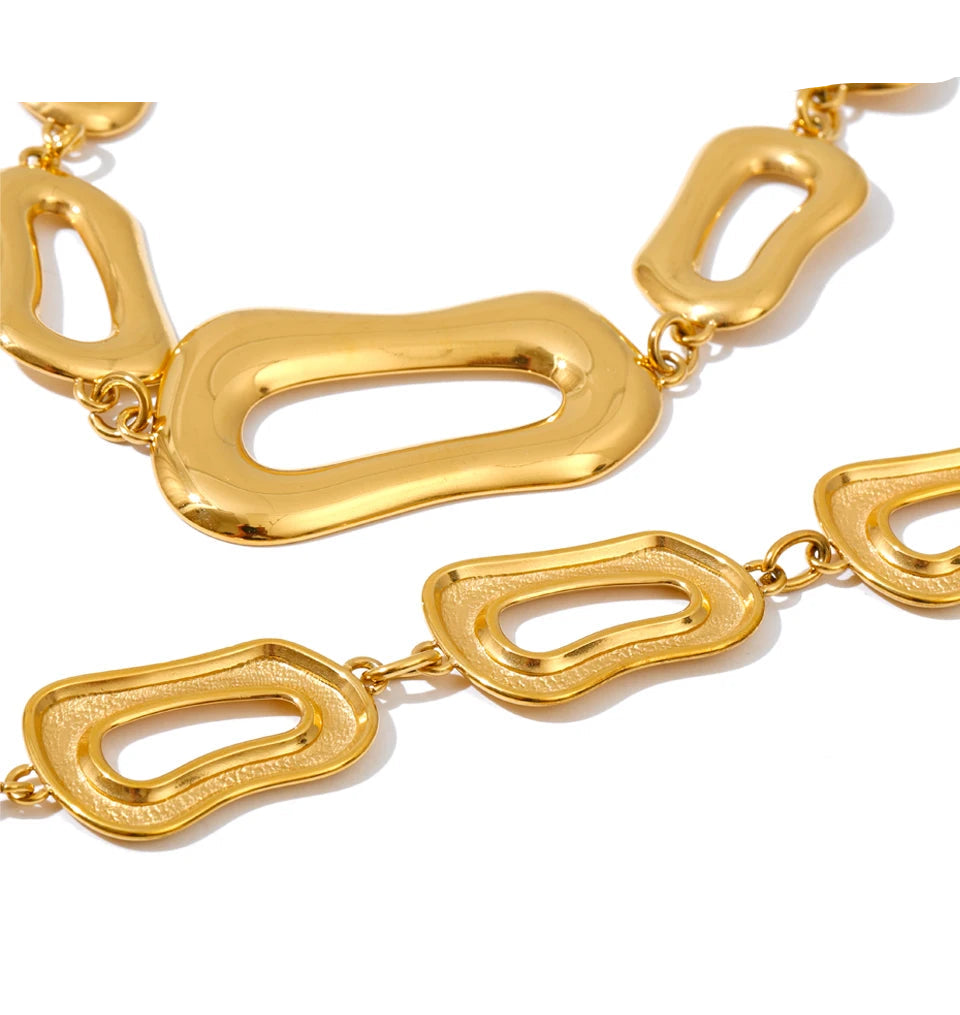 Lifestyle image stacking bracelet bracelets with a clean bangle and bracelet mix