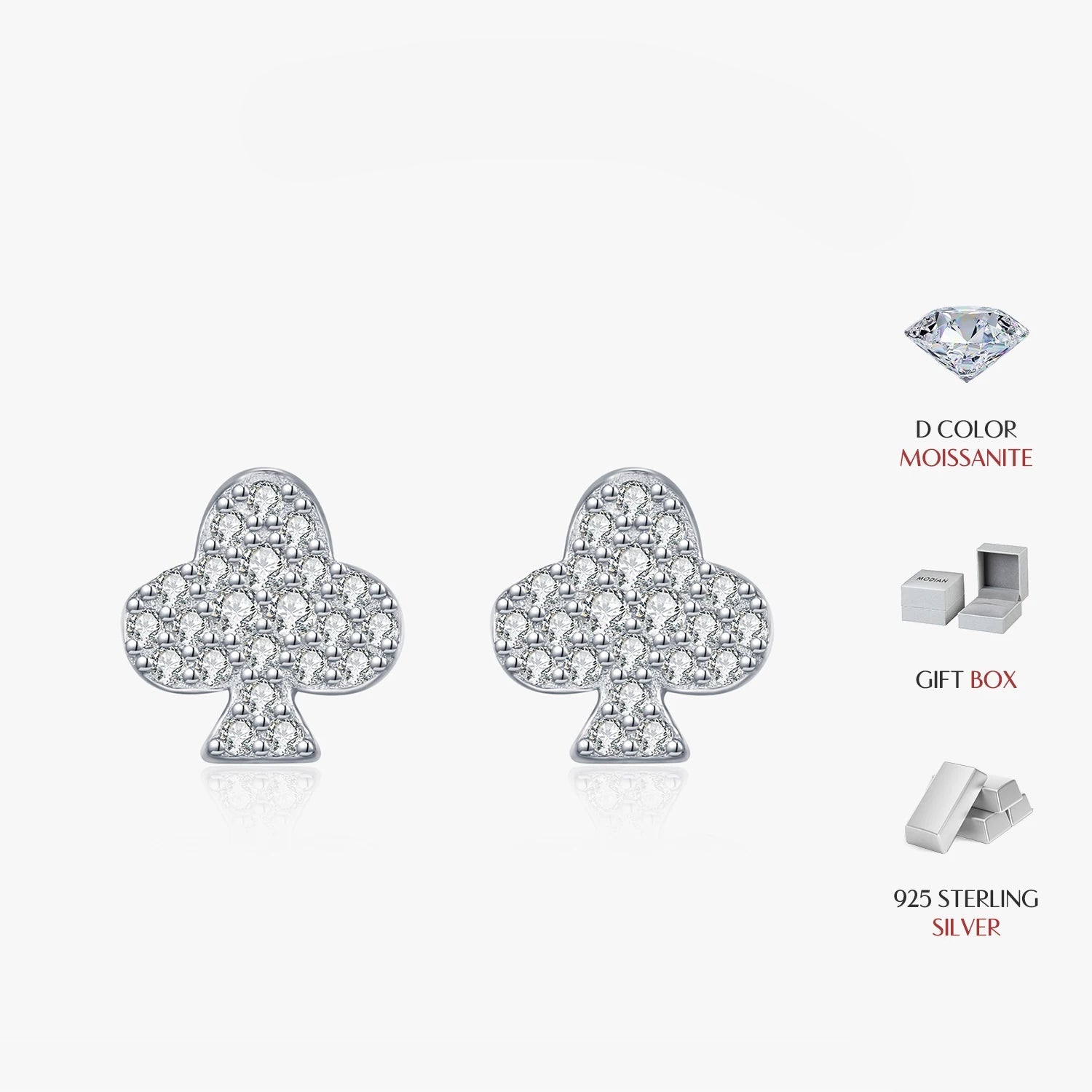 925 silver ear studs designed for comfortable everyday use